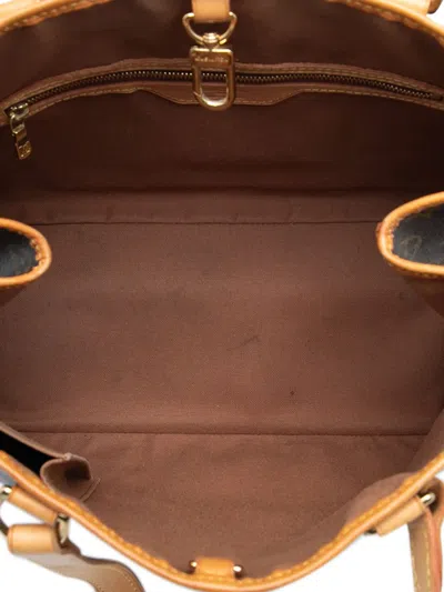 Pre-owned Louis Vuitton 2006 Monogram Batignolles Horizontal Tote Bag In Brown