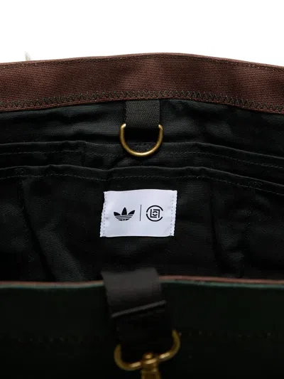 Adidas Originals X Edison Chen Clot Tote Bag In Green