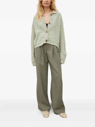 Won Hundred Pleated-design Trousers In Green