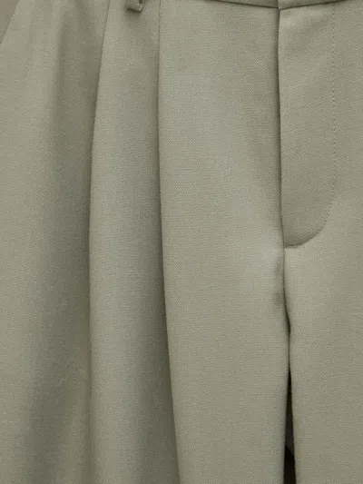 Won Hundred Pleated-design Trousers In Green