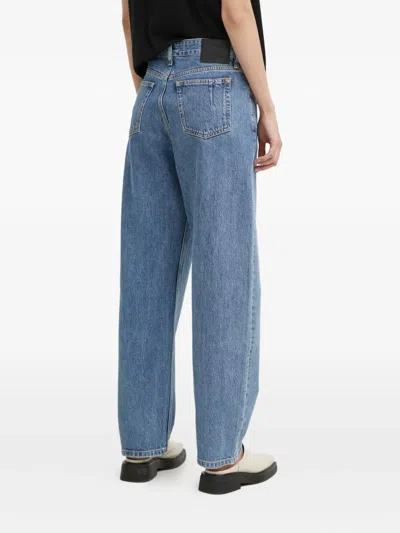 Won Hundred Logo-patch Jeans In Blue