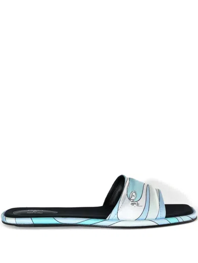 Pucci Yummy Sandals In Blue