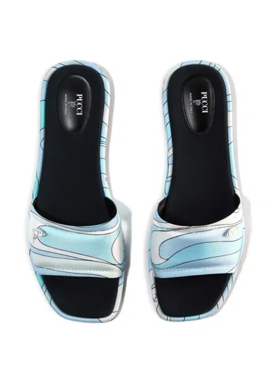 Pucci Yummy Sandals In Blue