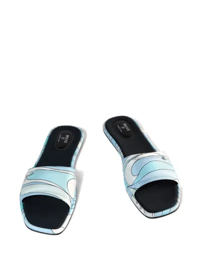 Pucci Yummy Sandals In Blue