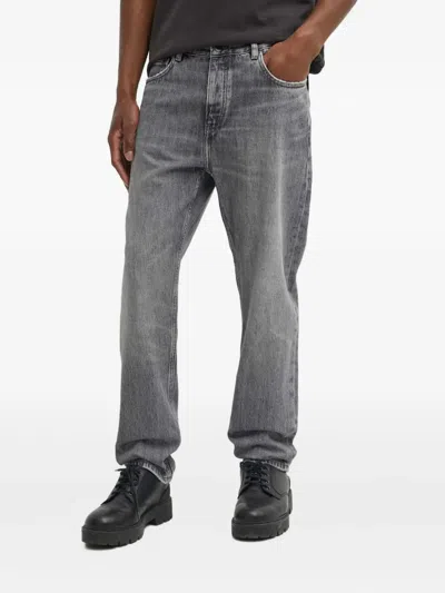 Won Hundred Button-up Trousers In Gray