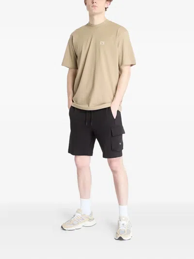 Calvin Klein Jeans Est.1978 Crew-neck Cotton T-shirt In Neutral