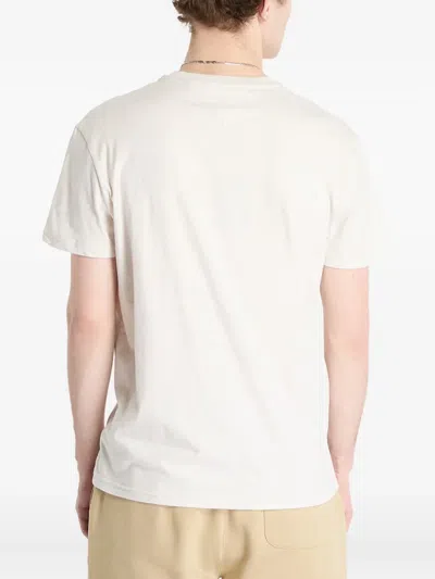 Tommy Jeans Logo-embroidery T-shirt In White
