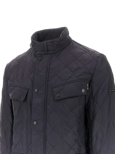 Barbour International Ariel Polarquilt Button Fastening Jacket In Multi