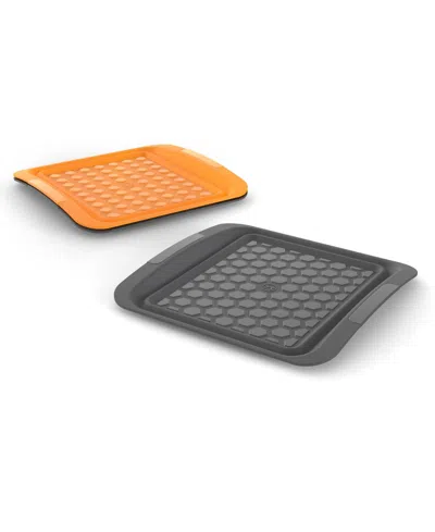 Outset Small Prep Trays, Set Of 2 In Multi