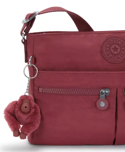 Kipling New Angie Crossbody Bag In Red