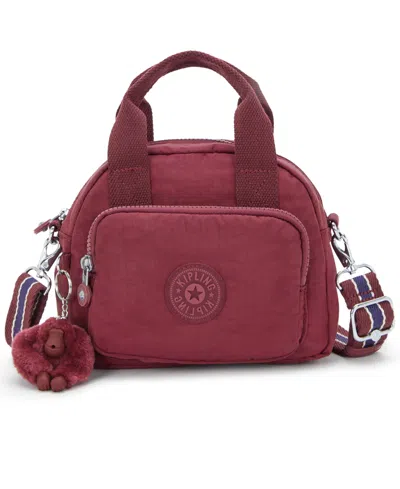 Kipling New Angie Crossbody Bag In Red