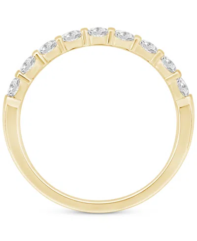 Macy's Lab Grown Diamond Ring (1/2 Ct. T.w.) In 14k White Or Yellow Gold In Gold