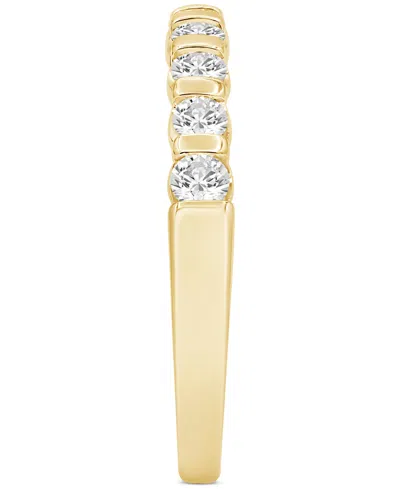 Macy's Lab Grown Diamond Ring (1/2 Ct. T.w.) In 14k White Or Yellow Gold In Gold