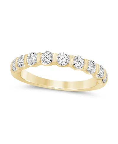 Macy's Lab Grown Diamond Ring (1/2 Ct. T.w.) In 14k White Or Yellow Gold In Gold