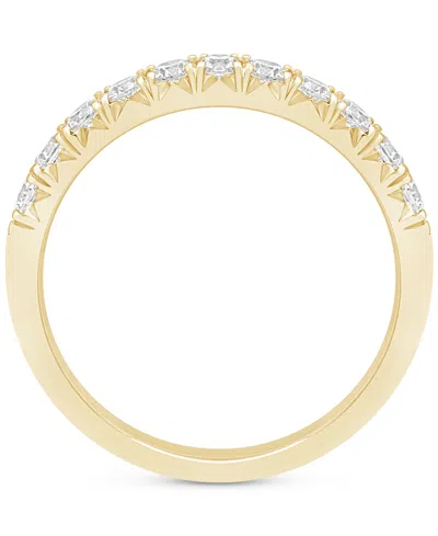 Macy's Lab Grown Diamond Ring (1/2 Ct. T.w.) In 14k White Or Yellow Gold In Gold