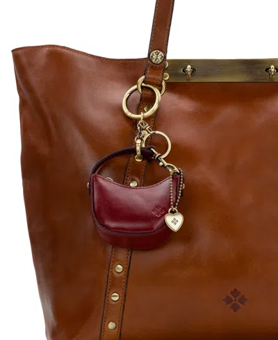 Patricia Nash Micro Morgana Bag Charm In Brown