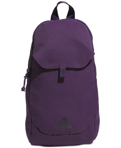 Adidas Originals Women's Essentials 3 Sling Crossbody Bag In Purple