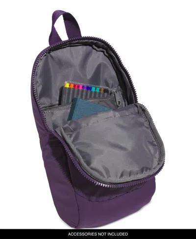 Adidas Originals Women's Essentials 3 Sling Crossbody Bag In Purple