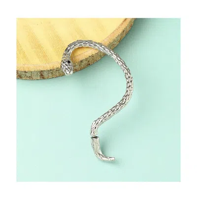 Sohi Party Cuff Earrings In Brown