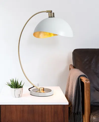 Nova Of California Luna Bella Table Lamp With Dimmer Switch In Gray