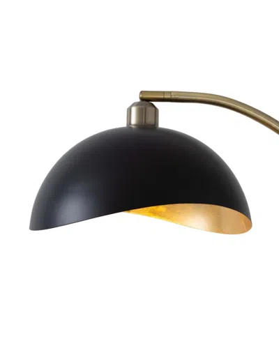 Nova Of California 60" Metal Luna Bella Arc Floor Lamp In Black