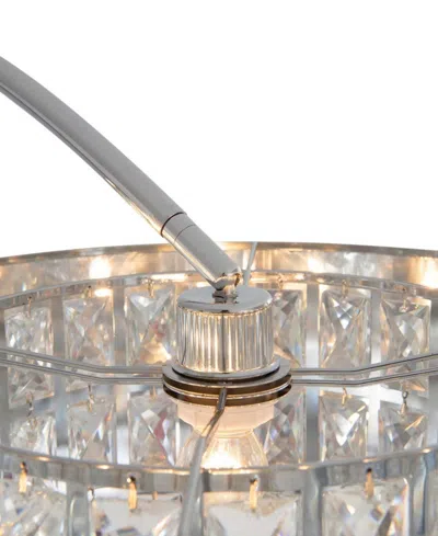 Nova Of California 94" Metal Marilyn 1 Light Arc Floor Lamp In Metallic