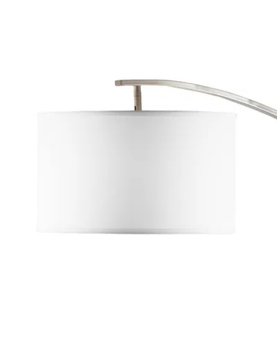 Nova Of California 72" Wood Plimpton 1 Light Arc Floor Lamp In Black