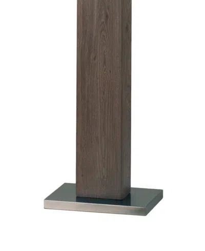 Nova Of California 63" Metal Half Moon Floor Lamp In Brown