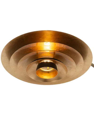 Nova Of California 83" Metal Rancho Mirage 1 Light Arc Floor Lamp In Metallic