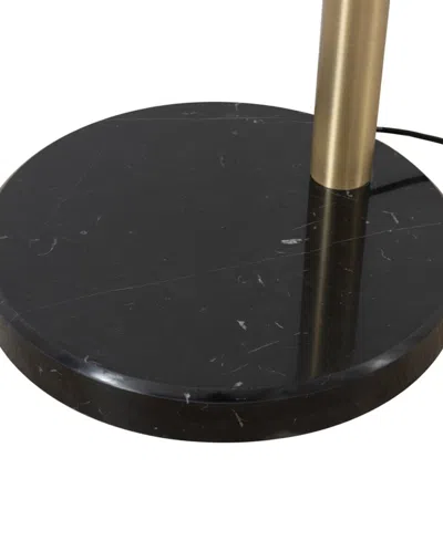 Nova Of California 83" Metal Rancho Mirage 1 Light Arc Floor Lamp In Metallic