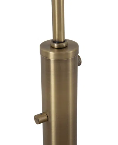 Nova Of California 83" Metal Rancho Mirage 1 Light Arc Floor Lamp In Metallic