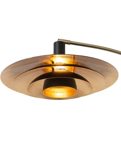 Nova Of California Rancho Mirage 3-light Arc 84in Floor Lamp With Dimmer Switch In Black