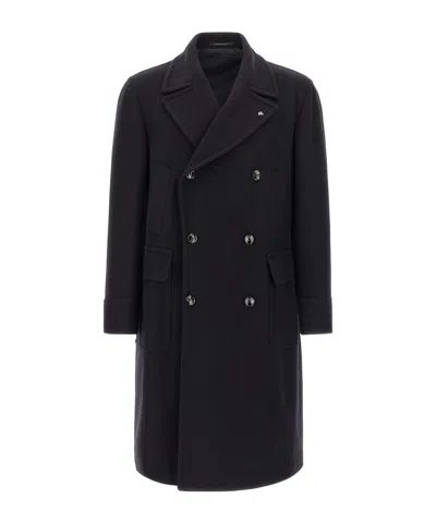 Tagliatore "sherry" Men`s Coat In Black