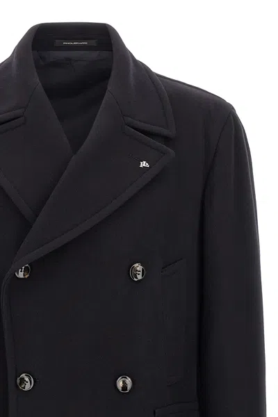 Tagliatore "sherry" Men`s Coat In Black