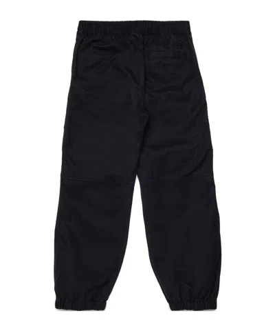 Diesel Cotton Trousers In Black