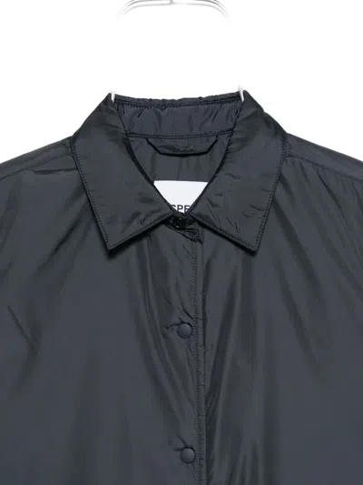 Aspesi Logo-tag Gilet In Blue