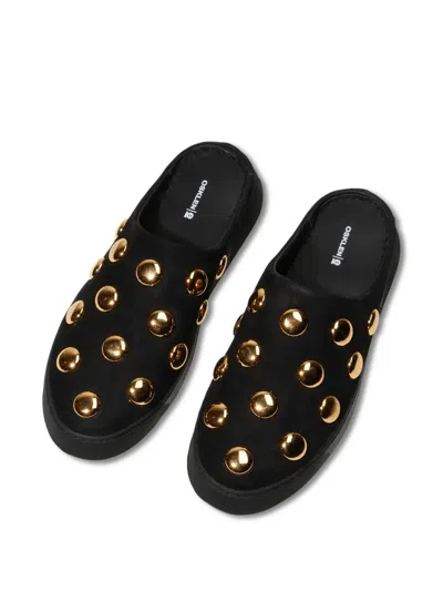 Osklen Soho Mules In Black