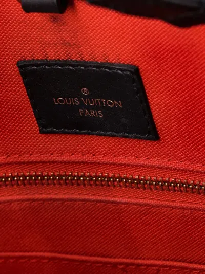 Pre-owned Louis Vuitton Onthego Reverse Monogram Giant Mm Tote Bag In Brown