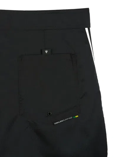 Osklen Aquaone Flex Deck Shorts In Black