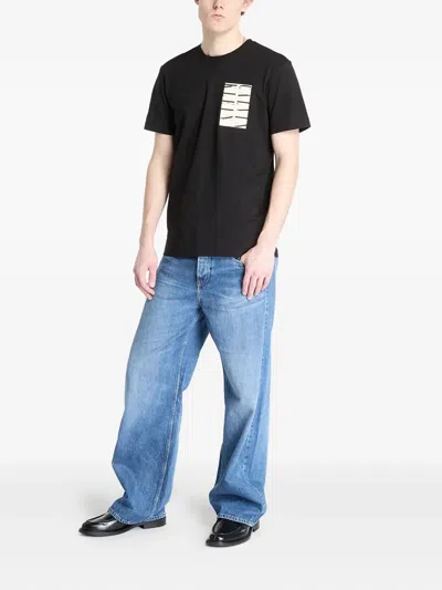 Calvin Klein Jeans Est.1978 Cotton T-shirt In Black