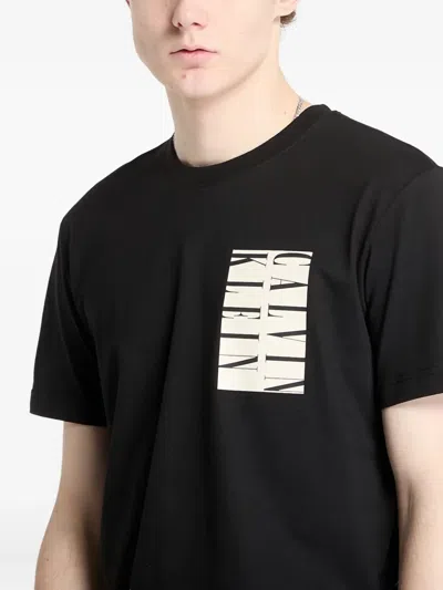 Calvin Klein Jeans Est.1978 Cotton T-shirt In Black
