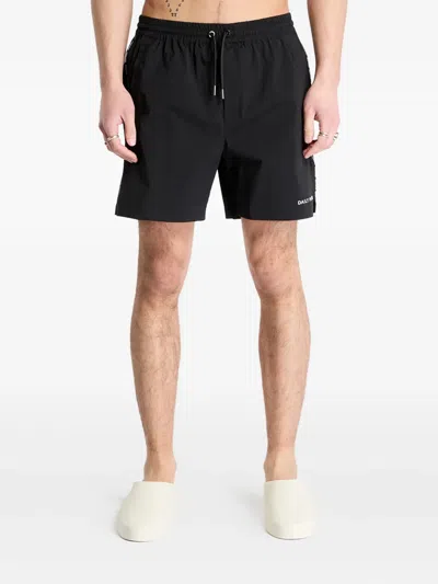 Daily Paper Mehani Logo-print Shorts In Black