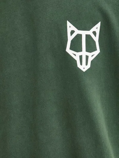 Naked Wolfe Logo-print T-shirt In Green