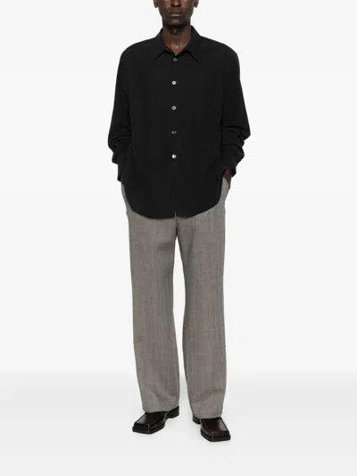 Our Legacy All Day Buttoned Shirt In Black