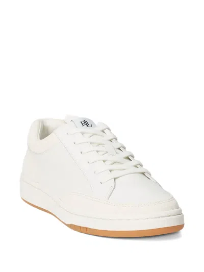 Ralph Lauren Hailey Sneakers In White