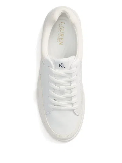Ralph Lauren Hailey Sneakers In White