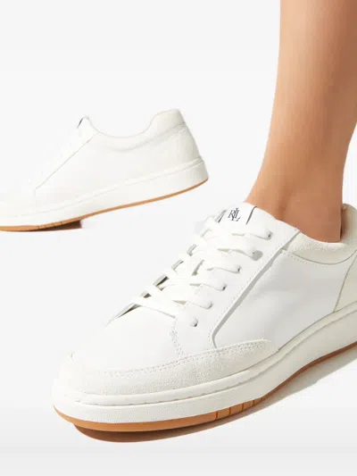 Ralph Lauren Hailey Sneakers In White