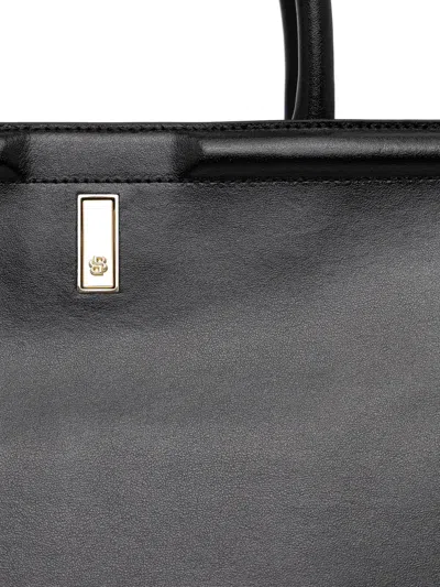 Hugo Boss Ariell Logo-plaque Tote Bag In Black