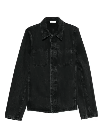 Rier Pocket Denim Jacket In Black