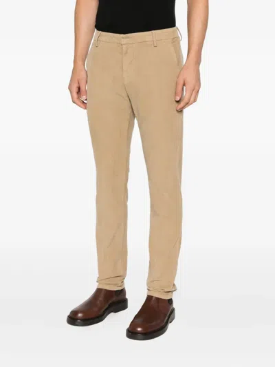 Dondup Corduroy Trousers In Neutral